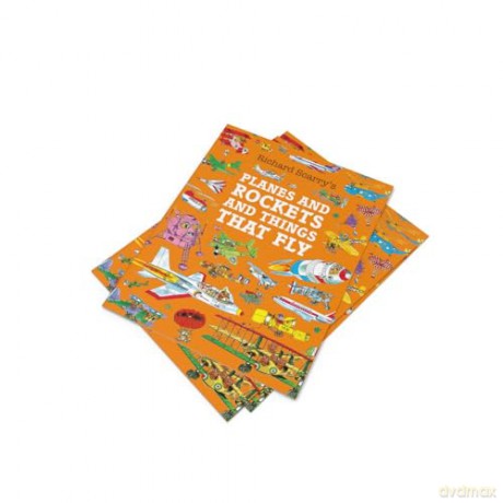Planes and Rockets and Things That Fly: Take a flying lesson in this illustrated children's classic from the magical world of Richard Scarry - Richard Scarry [KSIĄŻKA]