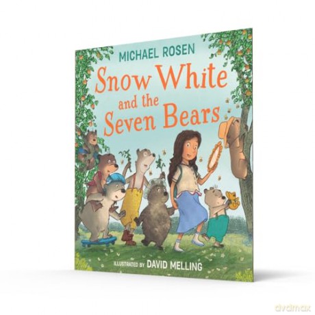 Snow White and the Seven Bears: A new fabulously funny twist on the classic children's story - beautifully illustrated throughout! - Michael Rosen [KSIĄŻKA]