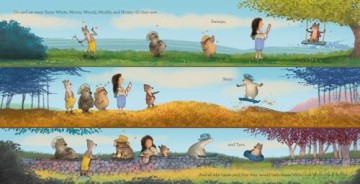 Snow White and the Seven Bears: A new fabulously funny twist on the classic children's story - beautifully illustrated throughout! - Michael Rosen [KSIĄŻKA]