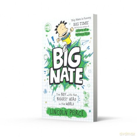 The Boy with the Biggest Head in the World: Hilarious comic-book-style story for kids aged 9+: Book 1 (Big Nate) - Lincoln Peirce [KSIĄŻKA]