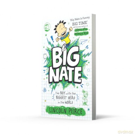 The Boy with the Biggest Head in the World: Hilarious comic-book-style story for kids aged 9+: Book 1 (Big Nate) - Lincoln Peirce [KSIĄŻKA]