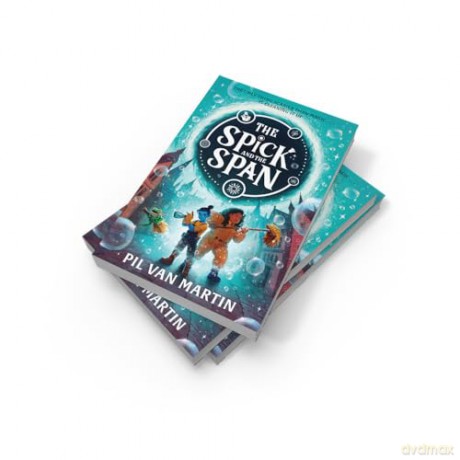 The Spick and the Span: New for 2025, an exciting and magical fantasy adventure for children ages 9-12 - Pil Van Martin [KSIĄŻKA]