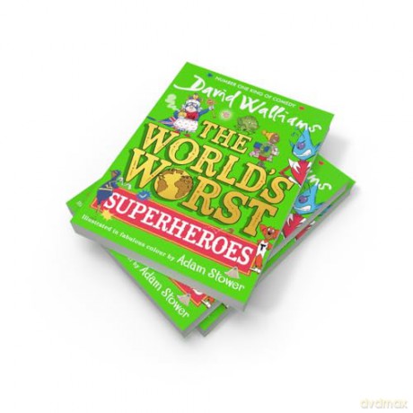 The World's Worst Superheroes: A super new illustrated book of stories for kids, the latest from the bestselling author of Super Sleuth - David Walliams [KSIĄŻKA]