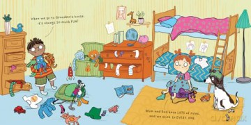 When We Go to Grandma's House: The brilliantly mischievous and fun new illustrated picture book all about kids, parents, grandparents and BEHAVING! - Candy Bee [KSIĄŻKA]