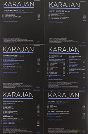 Herbert Von Karajan: The Herbert Von Karajan Collection. Brahms/Bruckner/Wagner/R.Strauss/Sibelius [6CD]