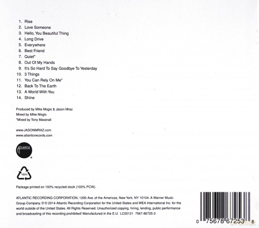 Jason Mraz: Yes! [CD]