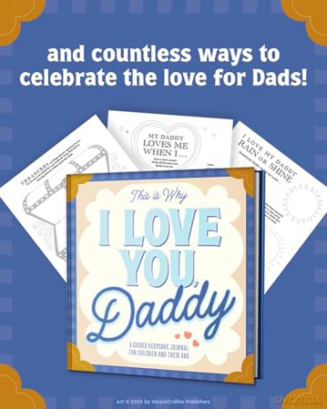 This Is Why I Love You, Daddy: Make Father's Day Special with This Guided Journal for Kids (Father's Day Gifts for Husband, Activity to do with Dad) - Maria S. Barbo [KSIĄŻKA]