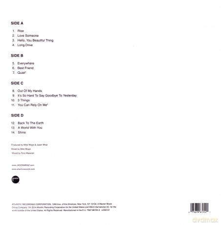 Jason Mraz: Yes! [WINYL]+[CD]