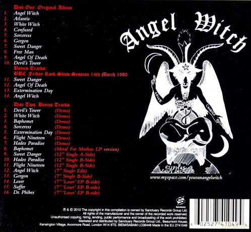 Angel Witch: Angel Witch 30th Anniversary Edition (digipack) [2CD]