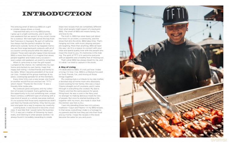 Backyard BBQ with Fire and Spice: Filipino- and Cajun-Inspired Recipes for the Smoker and Grill - Tony Ramirez [KSIĄŻKA]