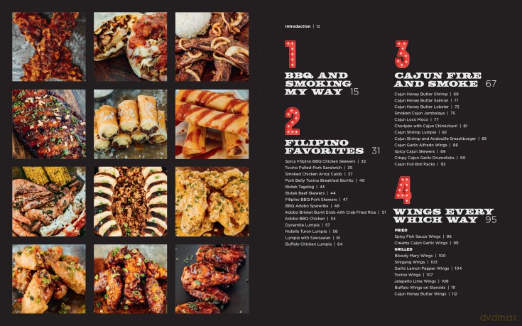 Backyard BBQ with Fire and Spice: Filipino- and Cajun-Inspired Recipes for the Smoker and Grill - Tony Ramirez [KSIĄŻKA]
