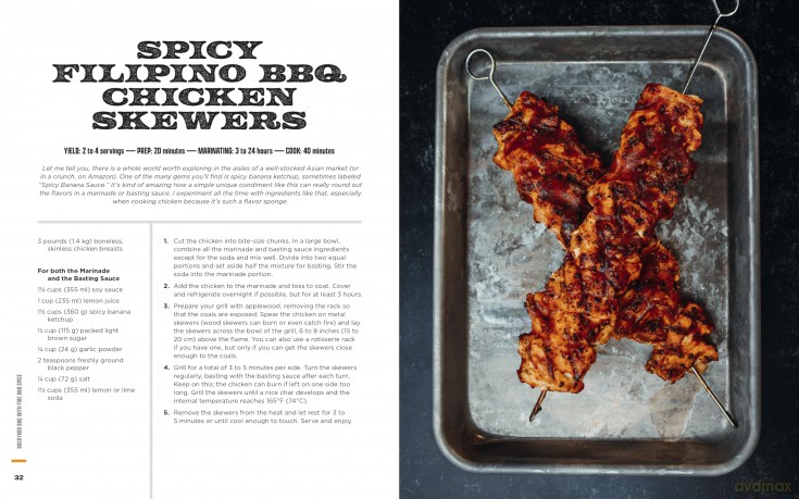 Backyard BBQ with Fire and Spice: Filipino- and Cajun-Inspired Recipes for the Smoker and Grill - Tony Ramirez [KSIĄŻKA]