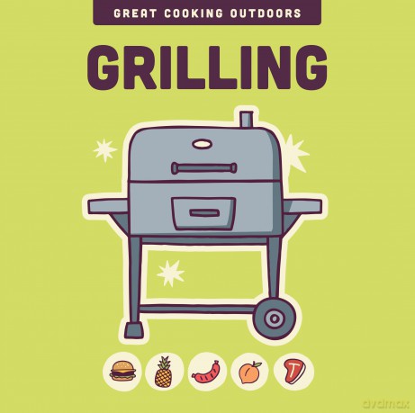 Grilling (The Great Cooking Outdoors series) - Editors of the Harvard Common Press [KSIĄŻKA]