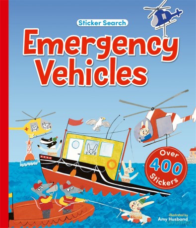 Sticker Search: Emergency Vehicles - Channing Margot [KSIĄŻKA]