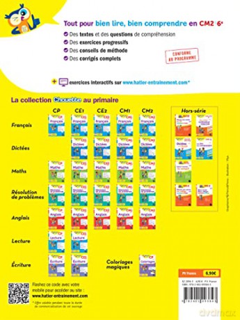 Bien lire, bien comprendre CM2/6e: cahier d'entraînement recommandé par les enseignants - Pascale Bézu-Debs [KSIĄŻKA]