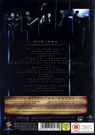Europe: Live From The Dark [2DVD]