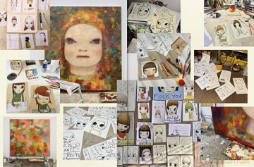 Yoshitomo Nara: The official catalogue to the 5* exhibition at the Hayward Gallery - Yung Ma [KSIĄŻKA]