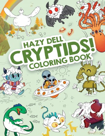 Hazy Dell Cryptids!: 1 (Hazy Dell Coloring Books, 1) - Laura Borio [KSIĄŻKA]