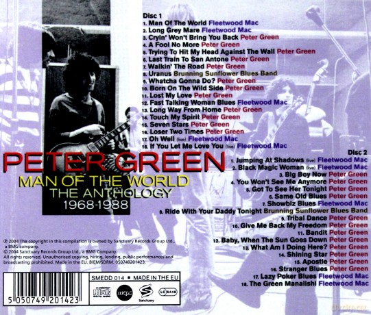 Peter Green: Man Of The World - The Anthology [2CD]