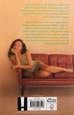 Believe: An empowering and honest memoir from Leigh-Anne Pinnock, member of one of the world's biggest girl bands, Little Mix. - Leigh-Anne Pinnock [KSIĄŻKA]