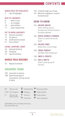Lanzarote Marco Polo Pocket Guide (Marco Polo Pocket Guides) - Marco Polo [KSIĄŻKA]