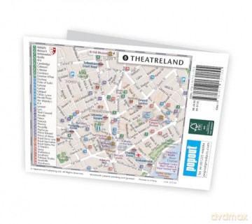 London PopOut Map: Pocket-size, pop up city map of London (PopOut Maps) - PopOut Maps [KSIĄŻKA]