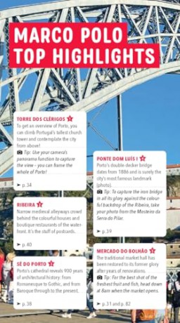 Porto Marco Polo Pocket Guide - with pull-out map (paperback) (Marco Polo Pocket Guides) - Marco Polo [KSIĄŻKA]