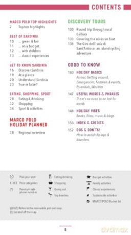 Sardinia Marco Polo Pocket Guide: With Pull-Out Map (Marco Polo Pocket Guides) - Marco Polo [KSIĄŻKA]