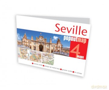 Seville PopOut Map (PopOut Maps) - PopOut Maps [KSIĄŻKA]