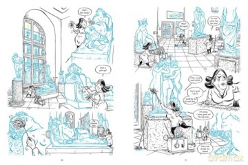 Not On Display: A Graphic Novel About Female Nudes in the Louvre - Zelba [KSIĄŻKA]