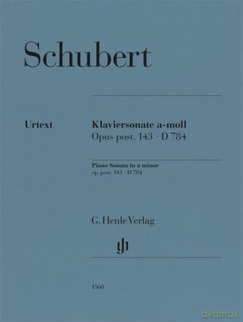Franz Schubert: Klaviersonate a-moll - Piano Sheet Music - Henle Verlag (HN 1560) - Franz Schubert [KSIĄŻKA]