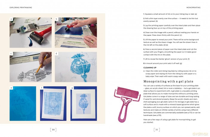Exploring Printmaking: A Practical Guide to Printmaking Techniques - Gill Thompson [KSIĄŻKA]