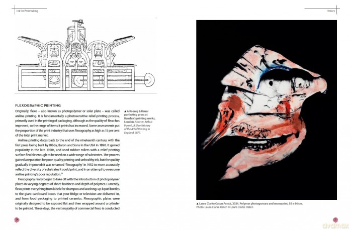 Ink for Printmaking: The Art, Craft and Chemistry of Ink (New Printmaking) - Stephen Hoskins [KSIĄŻKA]
