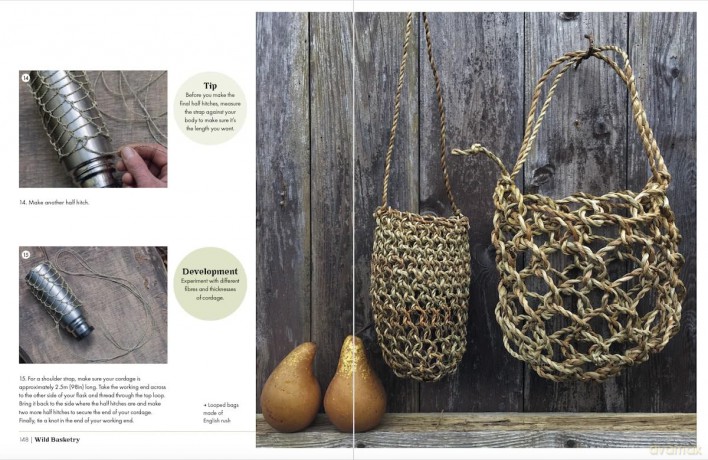 Wild Basketry: Making Baskets and Natural Cordage from Foraged Plants - Ruby Taylor [KSIĄŻKA]
