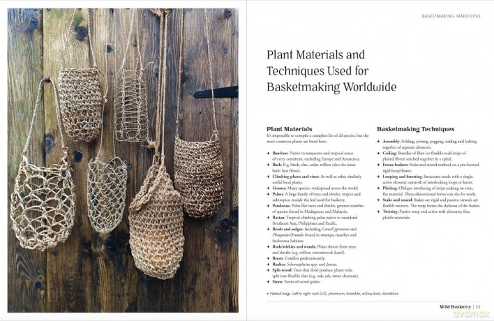 Wild Basketry: Making Baskets and Natural Cordage from Foraged Plants - Ruby Taylor [KSIĄŻKA]