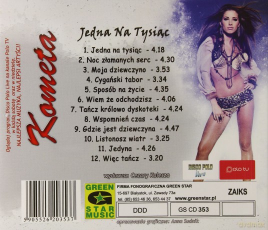 Kometa: Jedna na tysiąc [CD]