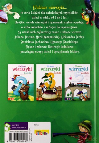 Ulubione wierszyki czterolatka [KSIĄŻKA]  