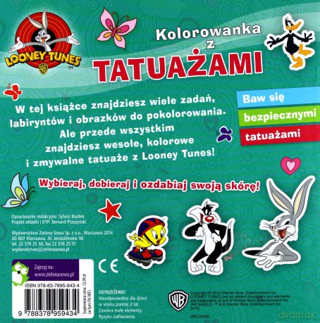 Kolorowanka z tatuażami [KSIĄŻKA]