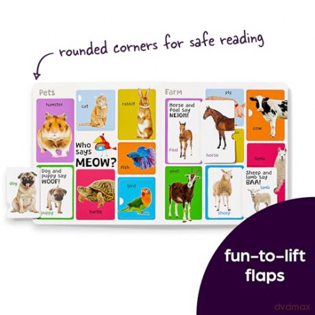 First 101 Animal Words (Highlights First 101 Words): First Words Animal Board Book, Learning to Talk Baby Book for Essential Early Language Learning - Highlights [KSIĄŻKA]