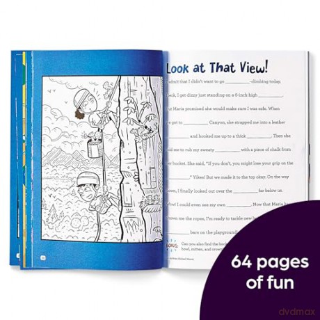 Silly Sticker Stories: Travel: Sticker Book for Kids 69 with Hidden Pictures Puzzles and Fill-In-The-Blank Stories for Road Trips, Flights and Vacations (HL HP Silly Sticker Stories) - Highlights [KSIĄŻKA]