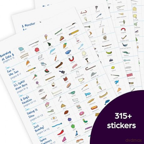 Silly Sticker Stories: Travel: Sticker Book for Kids 69 with Hidden Pictures Puzzles and Fill-In-The-Blank Stories for Road Trips, Flights and Vacations (HL HP Silly Sticker Stories) - Highlights [KSIĄŻKA]