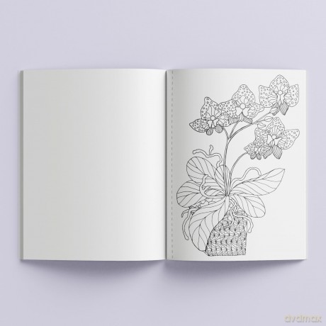 Kaleidoscope Colouring Spring Florals (Flowers) [KSIĄŻKA]