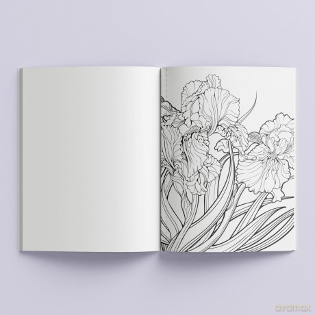 Kaleidoscope Colouring Spring Florals (Flowers) [KSIĄŻKA]
