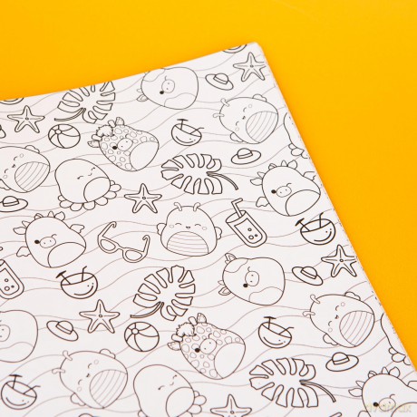 Kaleidoscope Squishmallows Feelin' Mallow Colouring Book (Kaleidoscope Colouring) [KSIĄŻKA]