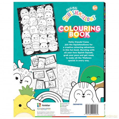 Kaleidoscope Squishmallows Feelin' Mallow Colouring Book (Kaleidoscope Colouring) [KSIĄŻKA]