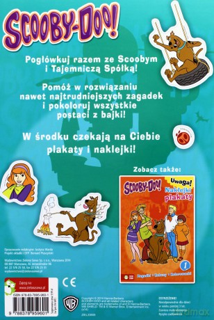 Scooby-Doo. Zagadki, rebusy, kolorowanki cz. 2 [KSIĄŻKA]