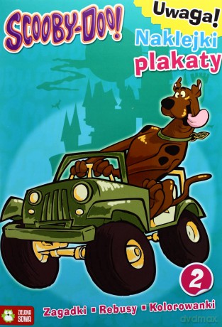 Scooby-Doo. Zagadki, rebusy, kolorowanki cz. 2 [KSIĄŻKA]