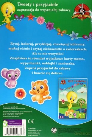 Looney Tunes. Gry i zabawy cz. 1 [KSIĄŻKA]