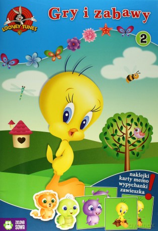 Looney Tunes. Gry i zabawy cz. 2 [KSIĄŻKA]