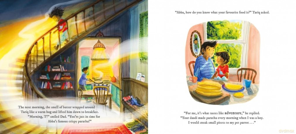 A Taste of Home: A scrumptious picture book celebration of food and family - Maryam Hassan [KSIĄŻKA]